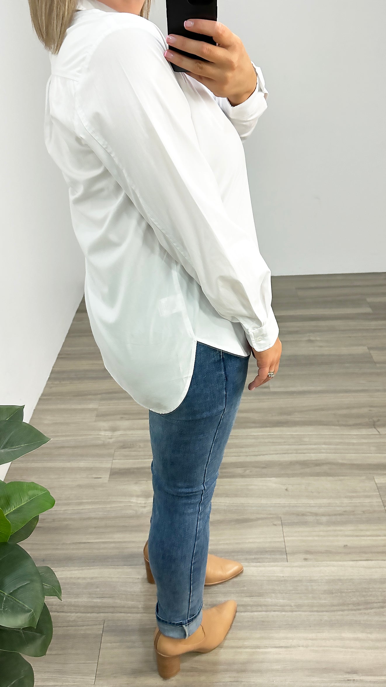 Brave + True Lieutenant Shirt White