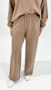 AAE Vintage Wide Leg Trackpant Stone
