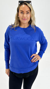 Foxwood Simplified Crew Dazzling Blue
