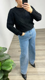 Rory Knit Jumper Black
