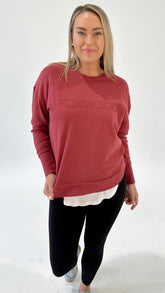 Foxwood Simplified Crew Rust