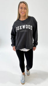 Foxwood Interval Crew Dark Grey