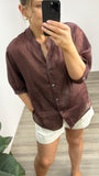 Amelie Shirt Chocolate