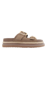 Billini Alder Slide Fawn Suede