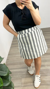 Sass Nevada Skirt Stripe