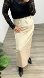 Sass Reece Skirt Tan