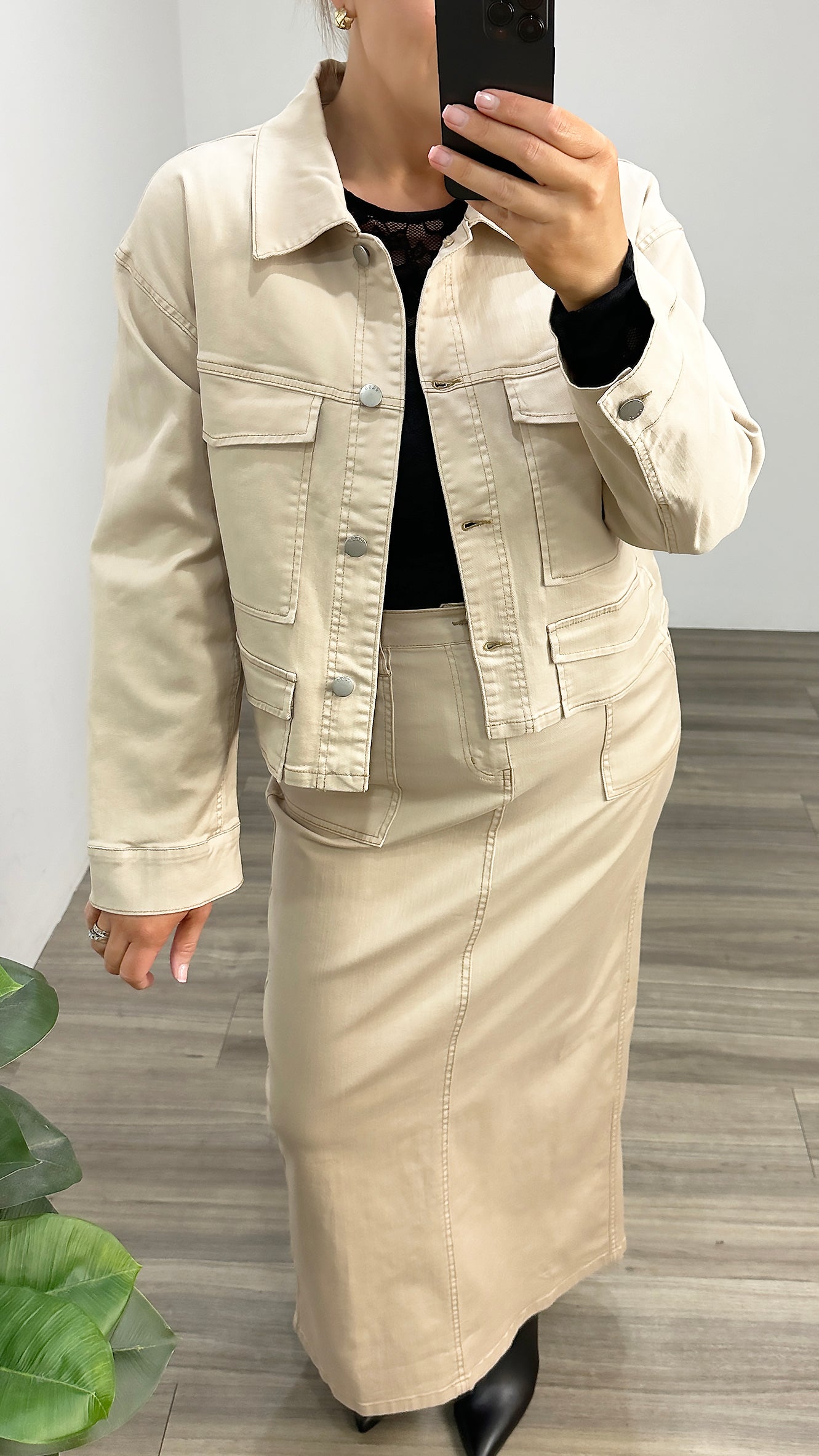 Sass Reece Jacket Tan