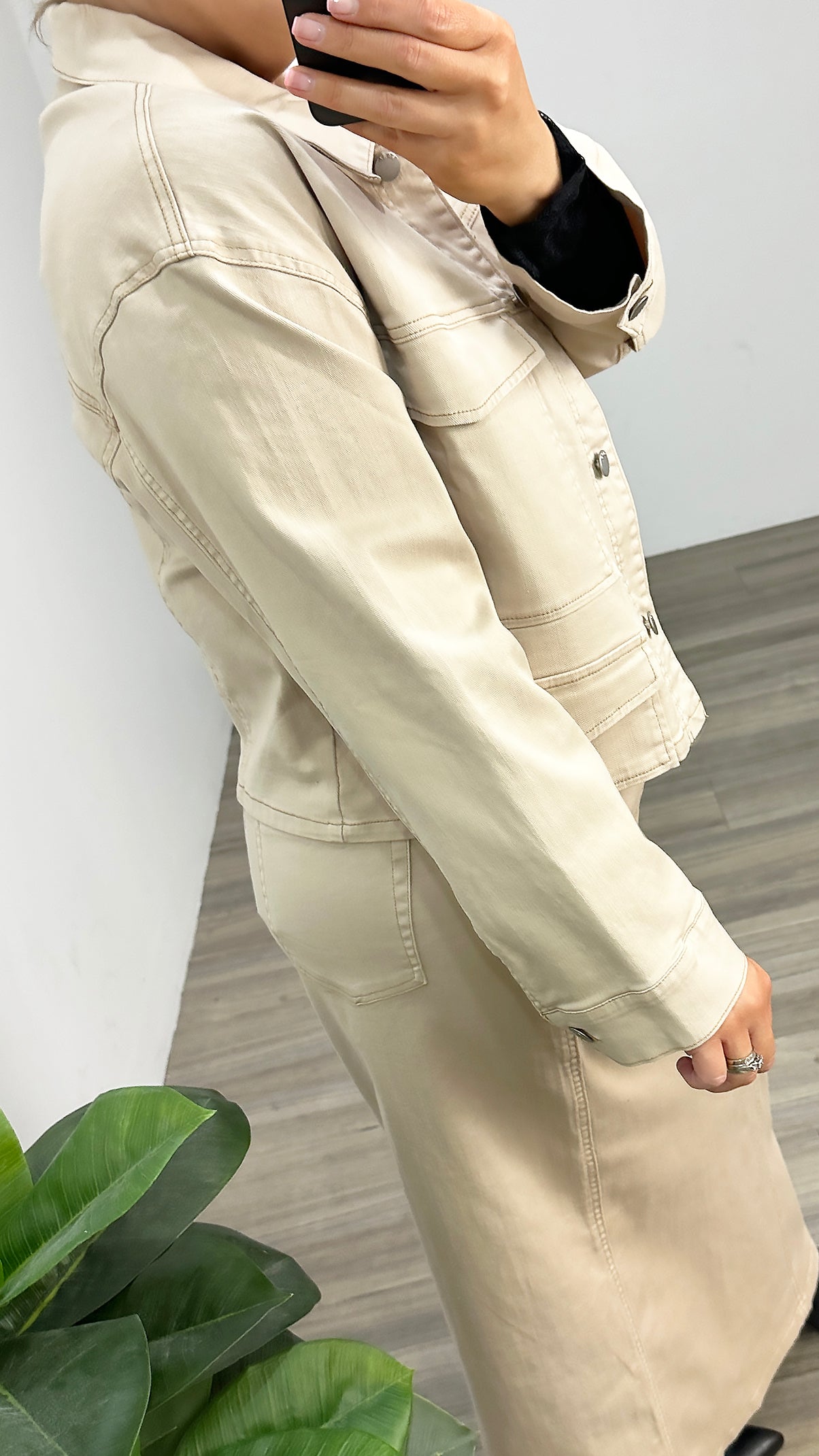 Sass Reece Jacket Tan