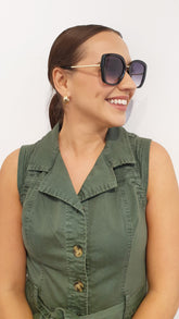 Shanty Monza Sunglasses Black