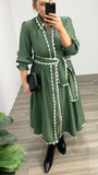 Pippa Midi Dress Sage