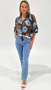 Talisman Billy Ray Top Chocolate Ibiza