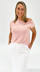 Florence Linda Knit Blush