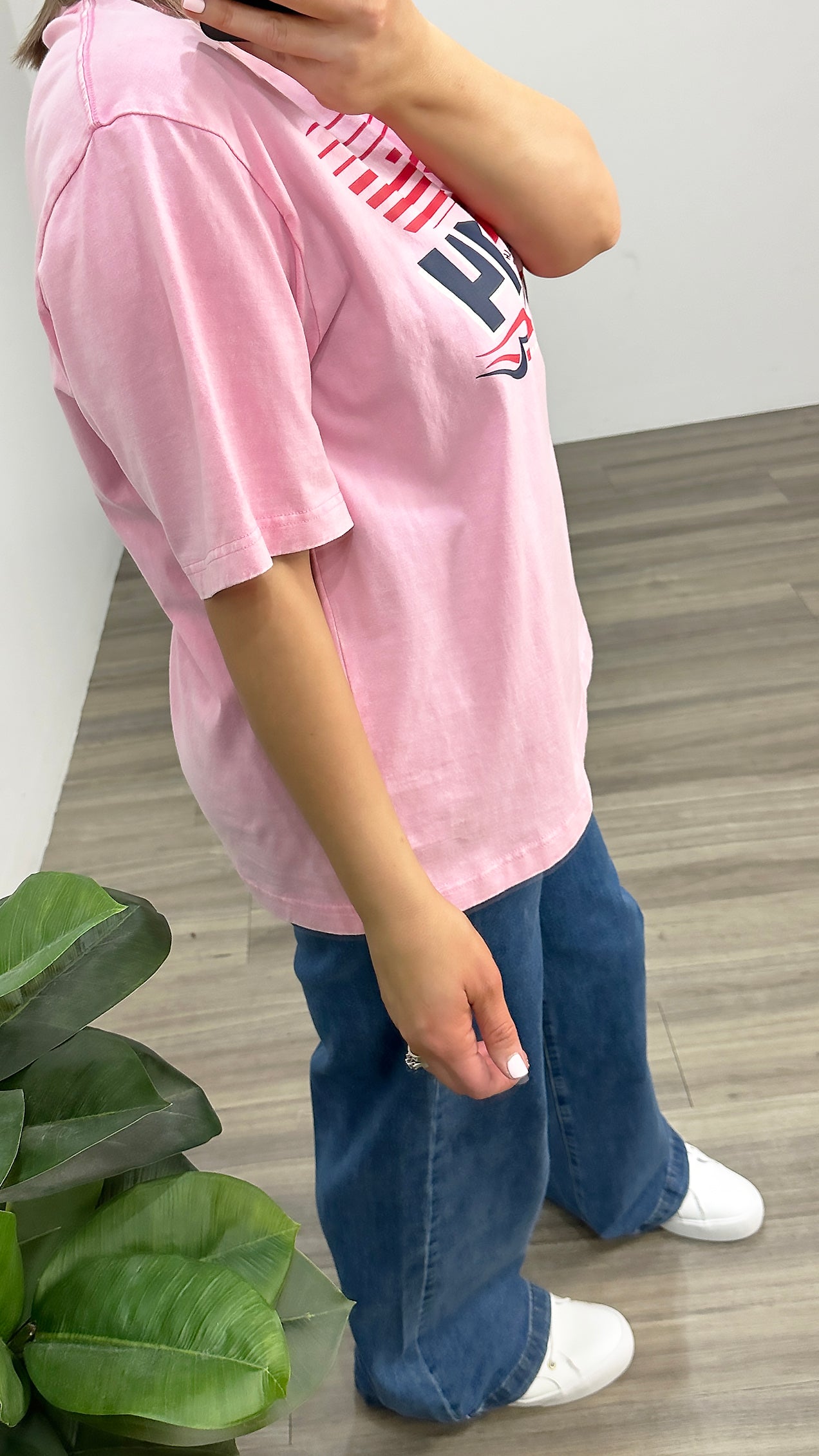 Ena Pelly EP Drift Tee Washed Pink