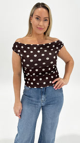 AAE Karolina Top Chocolate