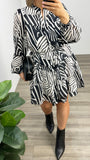 Brooke Tie Waist Mini Dress
