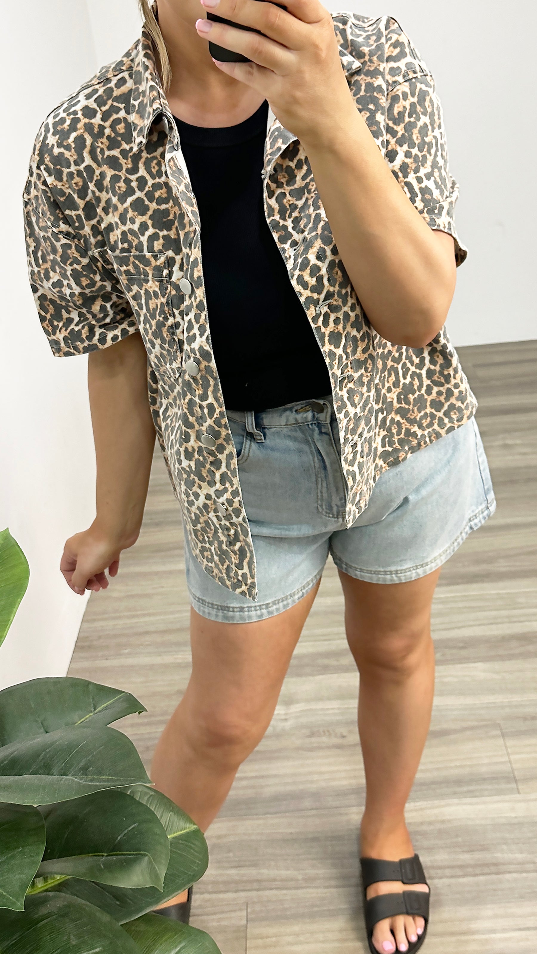 Sass Wyatt S/S Denim Shirt