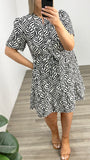Zanza Waisted Mini Dress