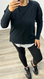 Foxwood Illusion Crew Black