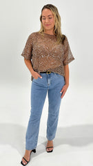 Illuminate Sequin Tee