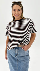 Sonja Stripe Tee