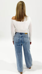 AAE Kylie Off Shoulder L/S Top White