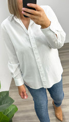 Brave + True Lieutenant Shirt White