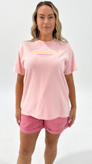 AAE Vacation Relaxed Tee Pink