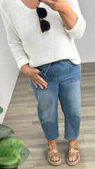 Leo Barrel jeans Blue