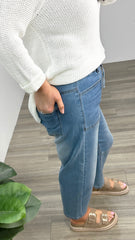 Leo Barrel jeans Blue