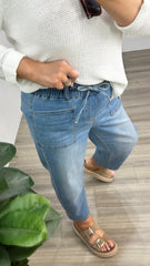 Leo Barrel jeans Blue