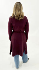 Betty Basics Lana Coatigan Wine