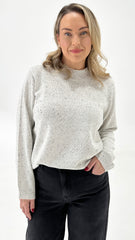 Betty Basics Carlin Knit Sweater Cream
