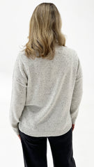 Betty Basics Carlin Knit Sweater Cream