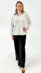 Betty Basics Carlin Knit Sweater Cream