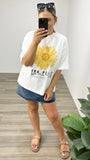 Ena Pelly Flora Tee White