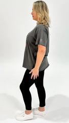 AAE Dolce Relaxed Tee Charcoal