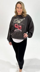 AAE Pippa Box Crew Washed Black