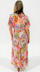 Holiday Tropics Wrap Dress Sardinia