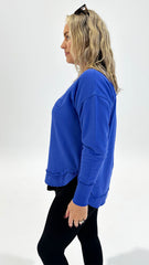 Foxwood Simplified Crew Dazzling Blue