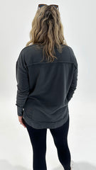Foxwood Simplified Crew Charcoal