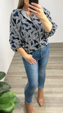 Betty Basics Rosalind Shirt Navy