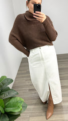 Staple Emmie Denim midi Skirt