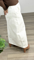 Staple Emmie Denim midi Skirt