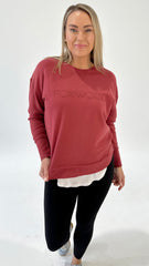 Foxwood Simplified Crew Rust