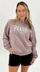 Ena Pelly Studio Sweatshirt Vintage Rose