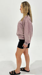 Ena Pelly Studio Sweatshirt Vintage Rose