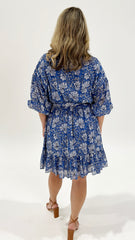 Talisman Echo Dress Blue Blossom