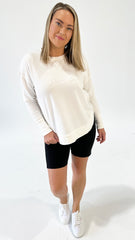 Foxwood Simplified Crew Ecru