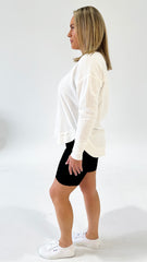 Foxwood Simplified Crew Ecru