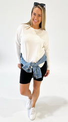 Foxwood Simplified Crew Ecru